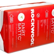 Утеплитель из минеральной ваты Rockwool Лайт Баттс 1000х600х50мм (6м2=0,3м3) (10шт)